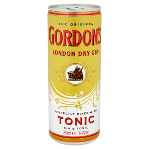 Gordon gin tonic